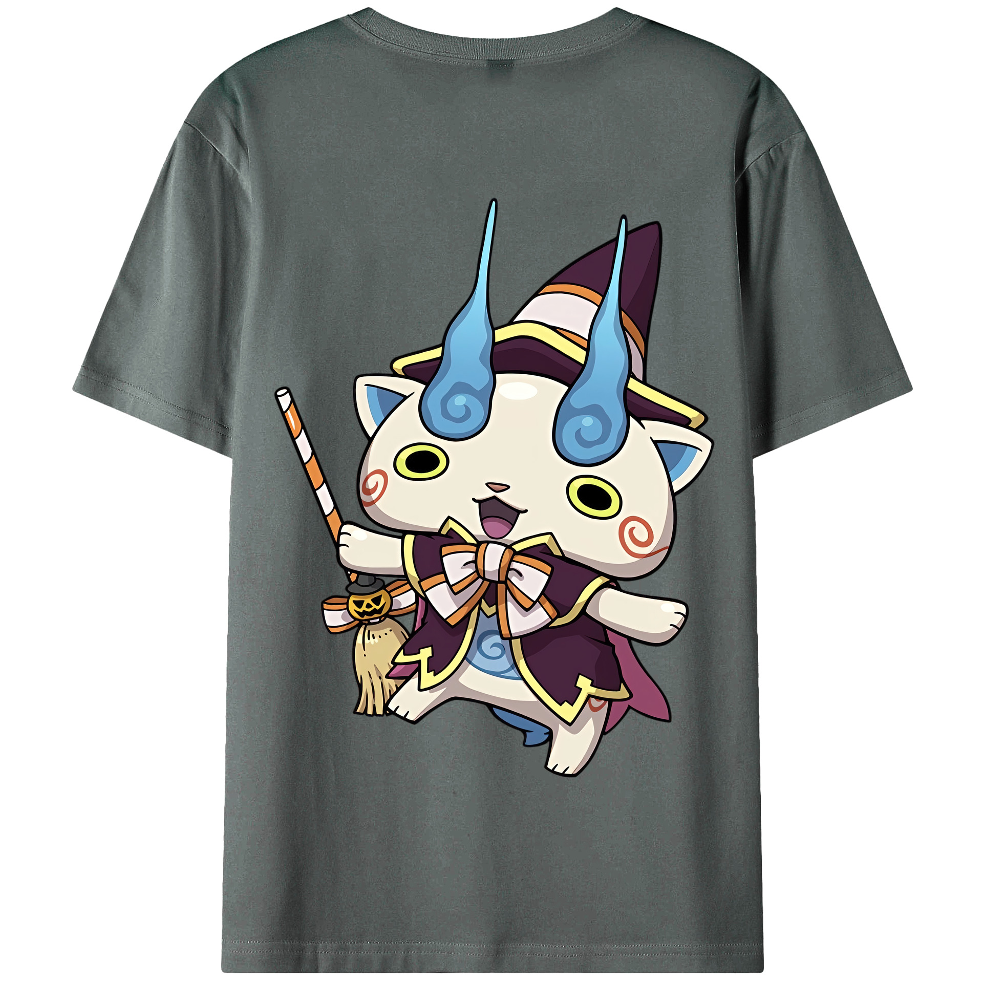 （画像用） 妖怪ウォッチ Yo-kai Watch 綿100％半袖Tシャツ（背面プリント）